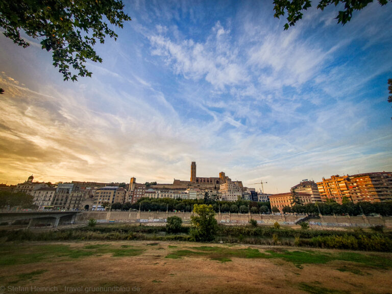 Ausblick auf die Stadt Lleida