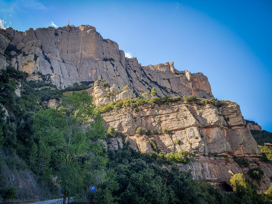 Berg Montserrat in Katalonien