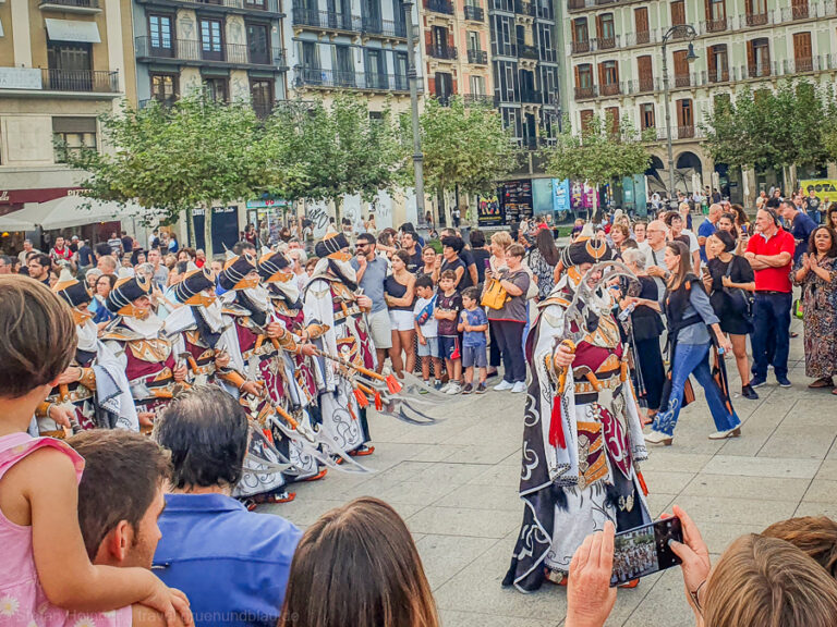 Feiern in Pamplona