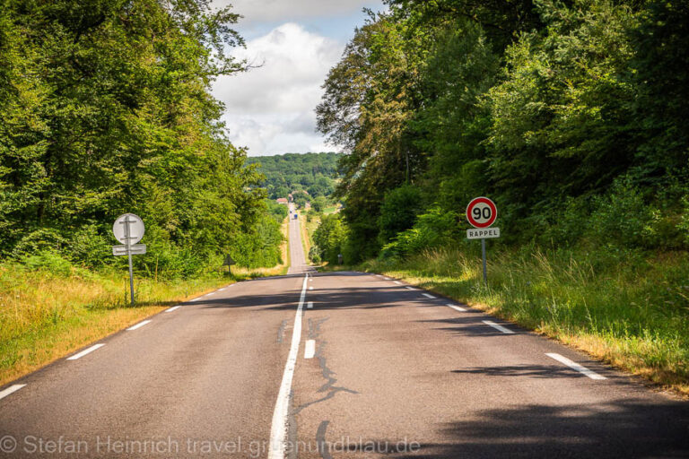 Strasse in Frankreich