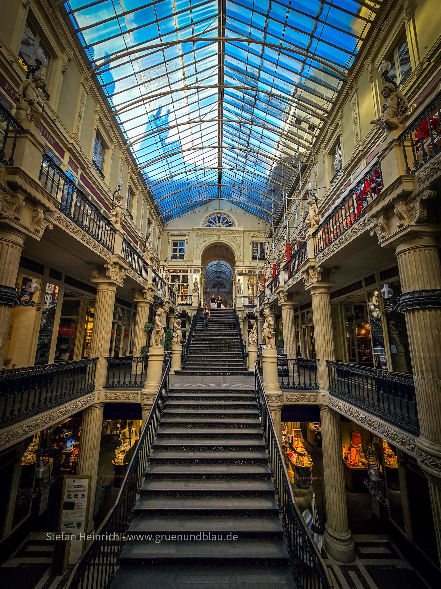 Das steinerne Gebet von Pommeraye in Nantes