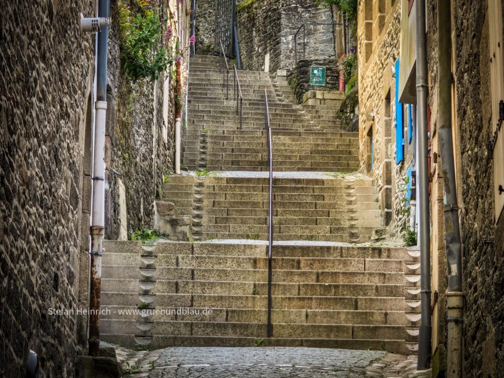 Die Treppe der Geister in Morlaix