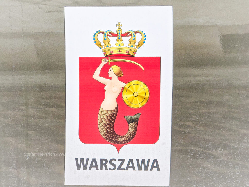 Warschau Syrenka Meerjungfrau