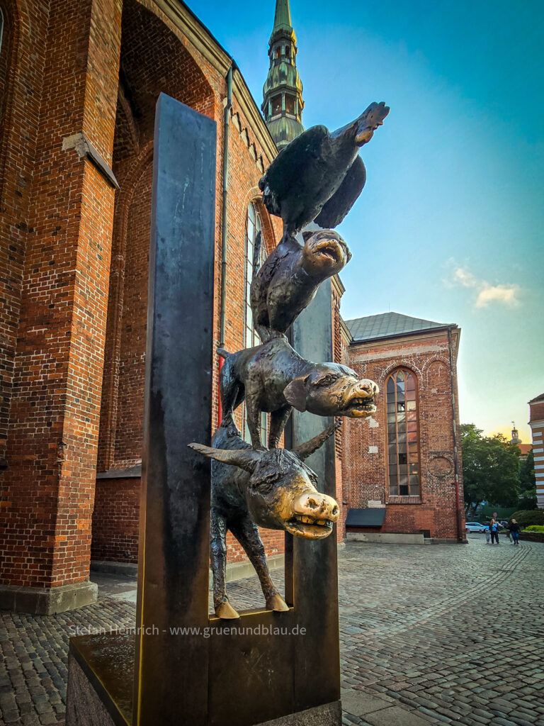 Die Bremer Stadtmusikanten in Riga