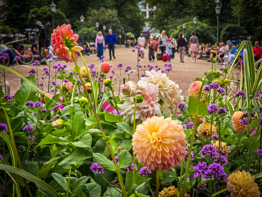 Finnland Helsinki Esplanadi-Park