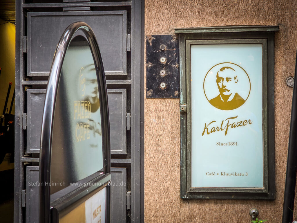 Finnland Helsinki Cafe FAzer