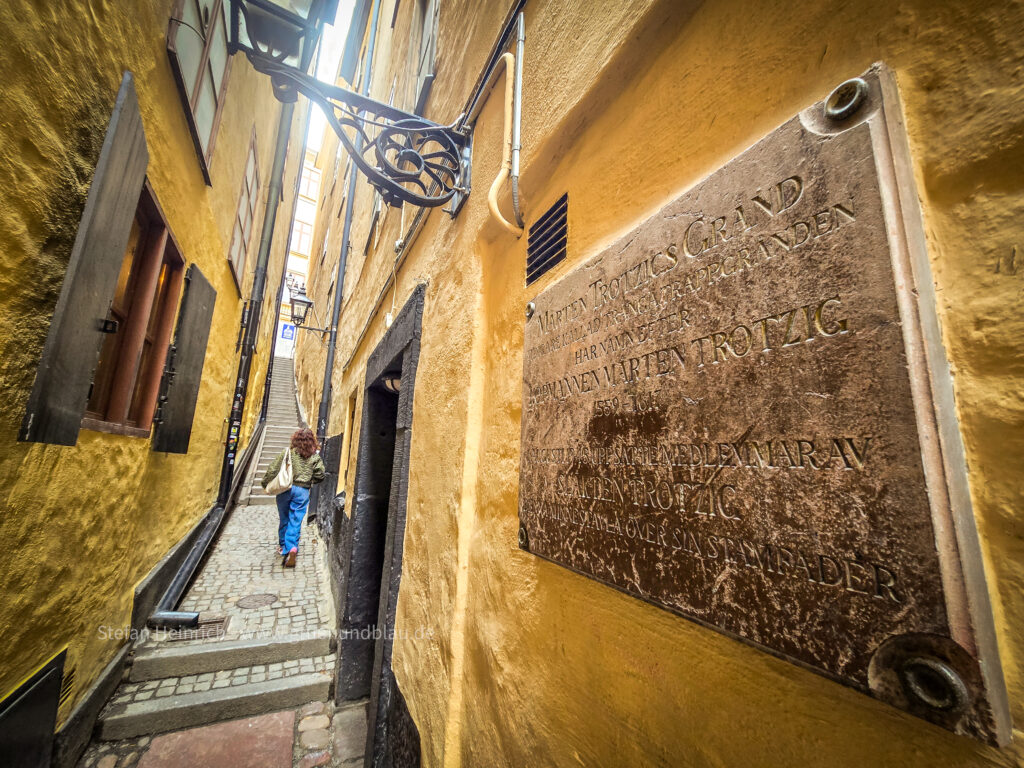 Mårten Trotzigs Gränd Stockholm Schweden