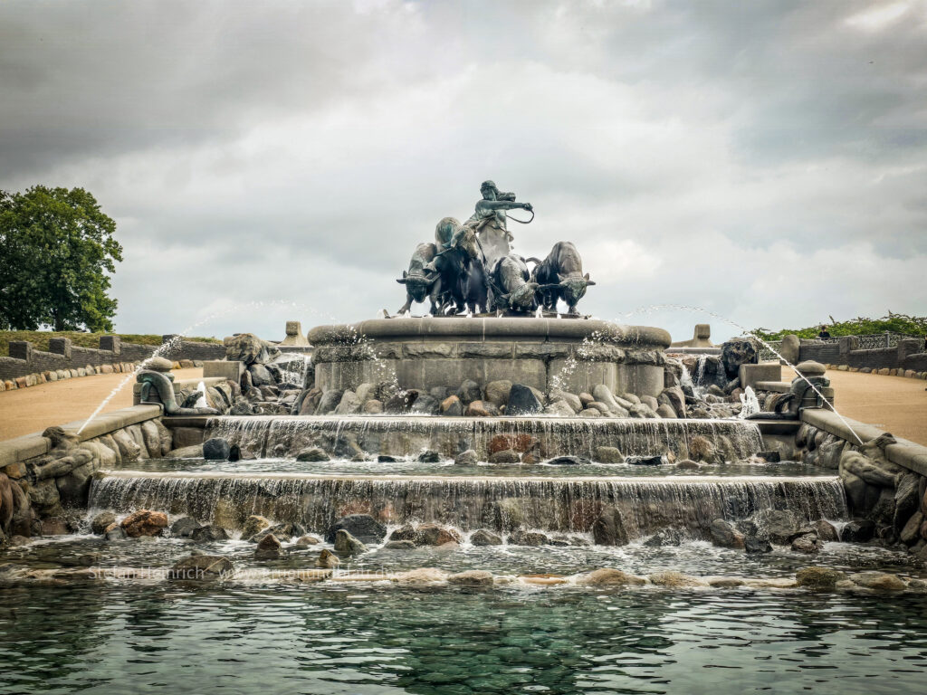 Gefion-Brunnen (Gefionspringvandet) Kopenhagen Dänemark