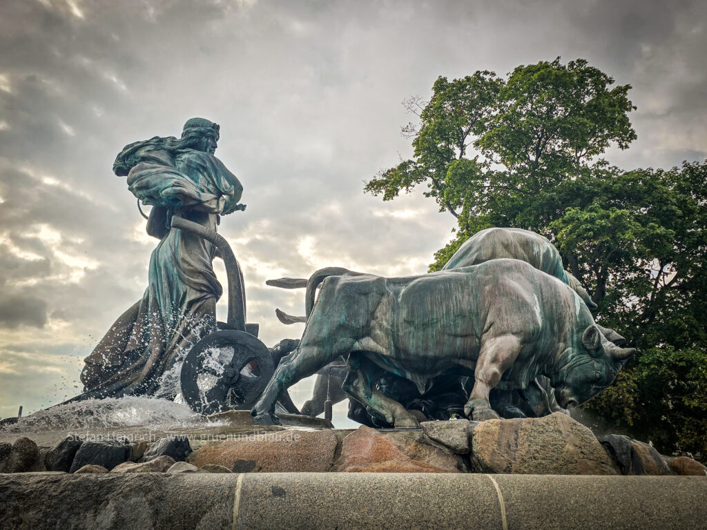 Gefion-Brunnen (Gefionspringvandet) Kopenhagen Dänemark