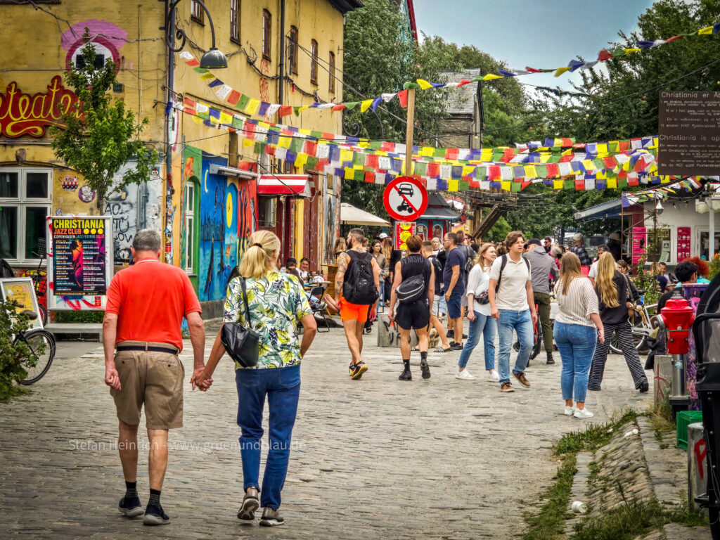Freistaats Christiania Kopenhagen Dänemark
