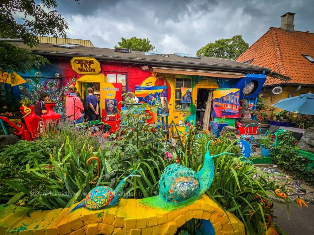 Freistaats Christiania Kopenhagen Dänemark
