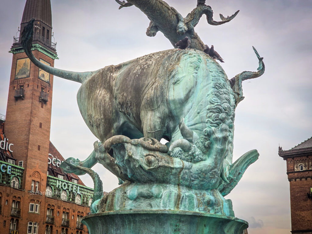 Kopenhagener Rathausplatz (Rådhuspladsen) Dänemark