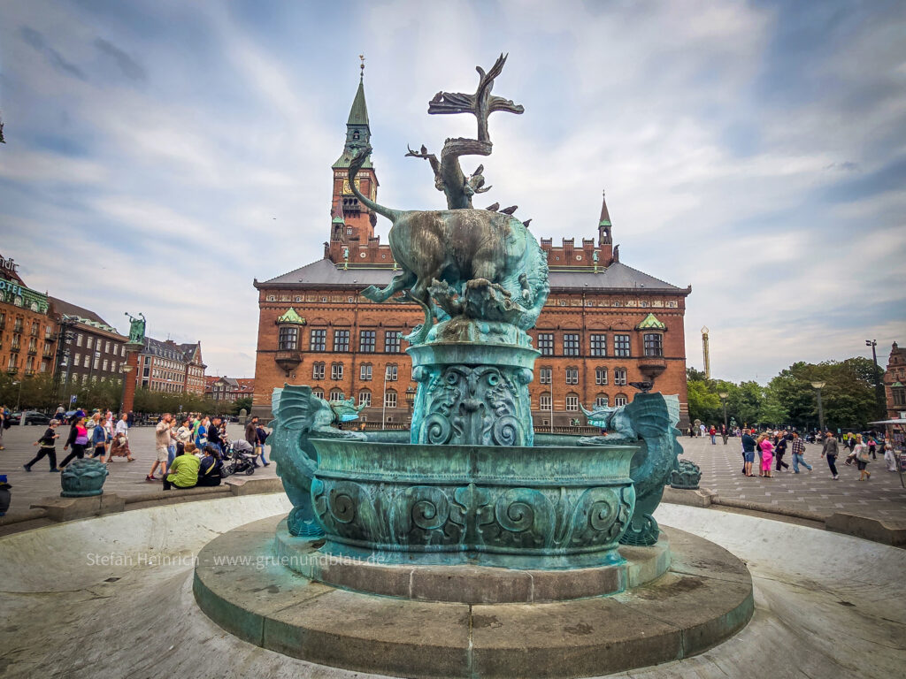 Kopenhagener Rathausplatz (Rådhuspladsen) Dänemark