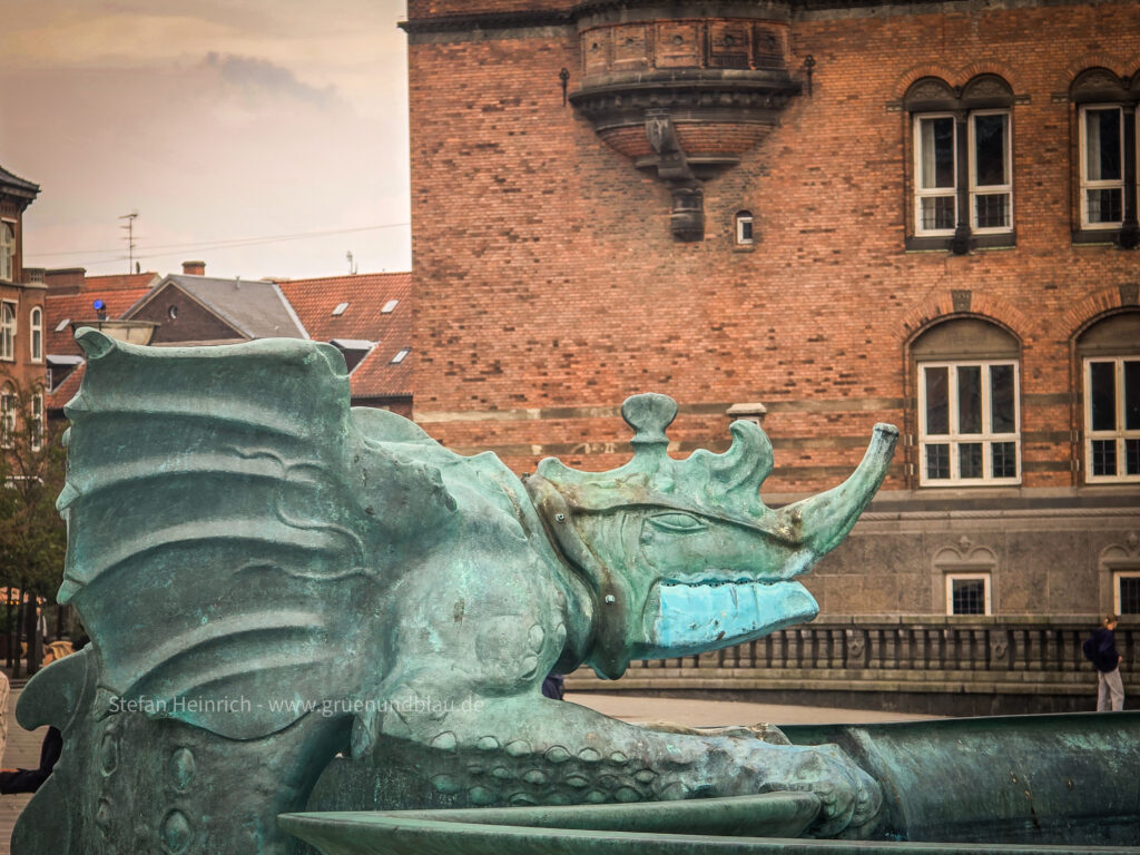 Kopenhagener Rathausplatz (Rådhuspladsen) Dänemark