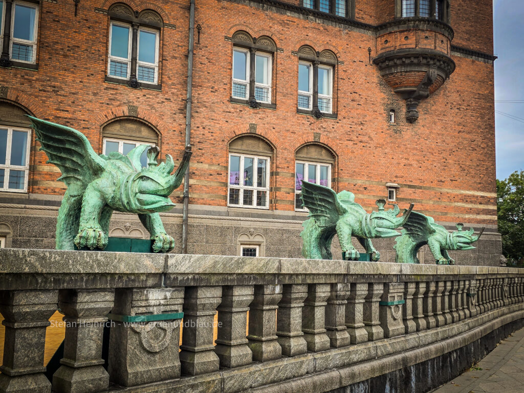 Kopenhagener Rathausplatz (Rådhuspladsen) Dänemark