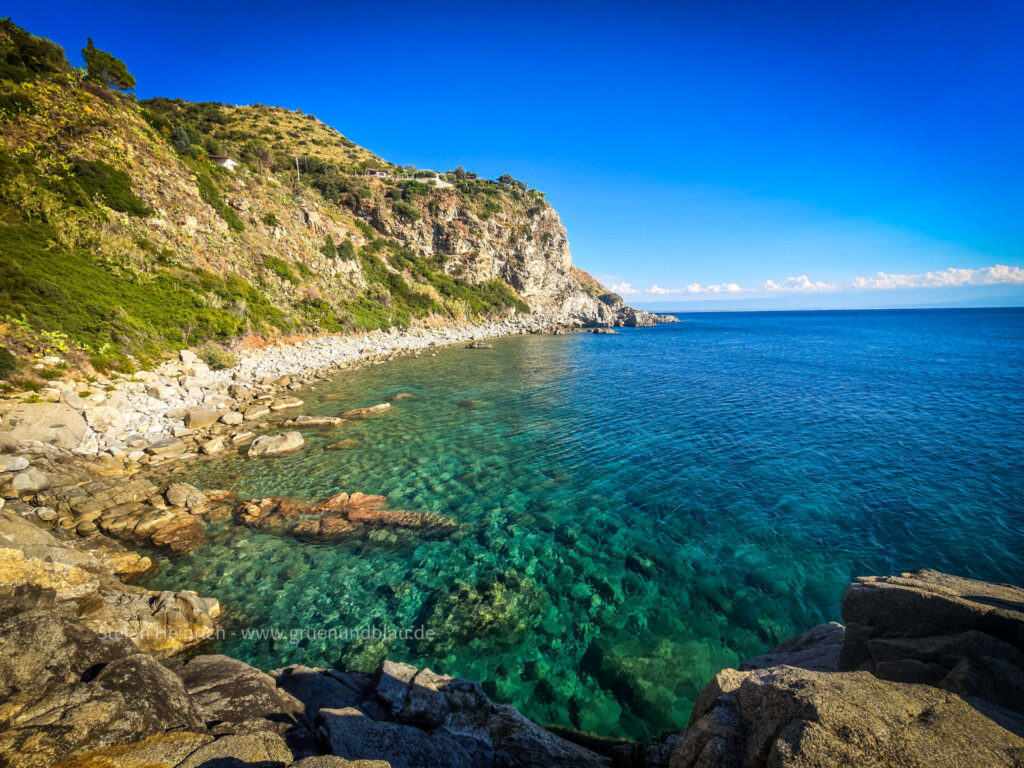 Strand beim Capo Vaticano